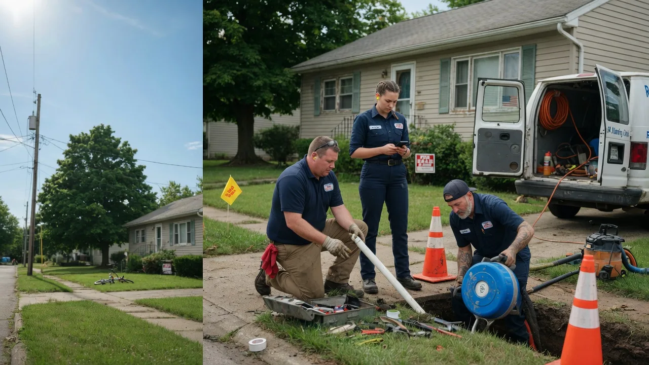 Sewer Line Repair in Bowen, IL near me